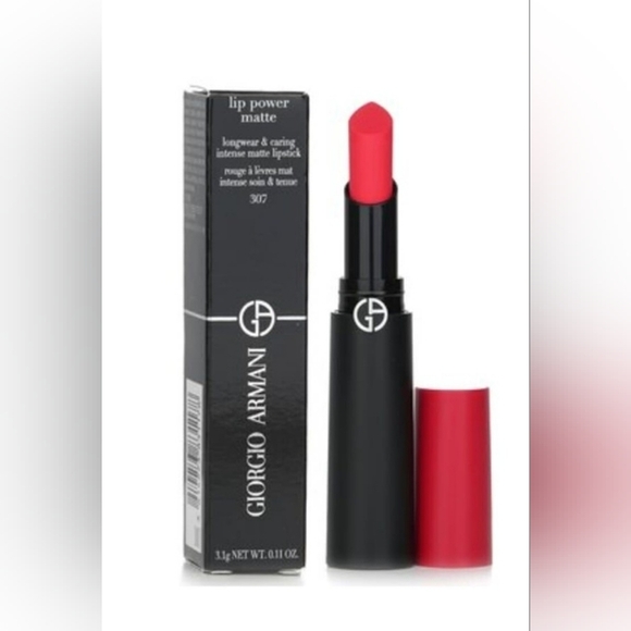 Giorgio Armani Other - 🆕Giorgio Armani Lip Power Matte Longwear Lipstick (307) Full Size